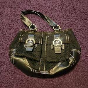 Coach black purse